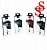 НАУШНИКИ KONIYCOI 3D SURROUND SOUND EARPHONES KJ877