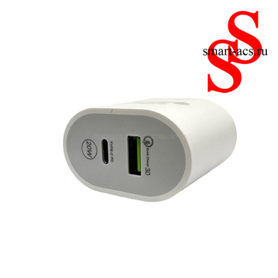 БЛОК СЗУ EZ-P07 20W PD USB-C+ QC3.0 POWER ADAPTER 