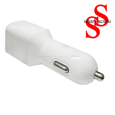 Автомобильное зарядное устройство QC4.0 + PD 30W (L-4100DS)